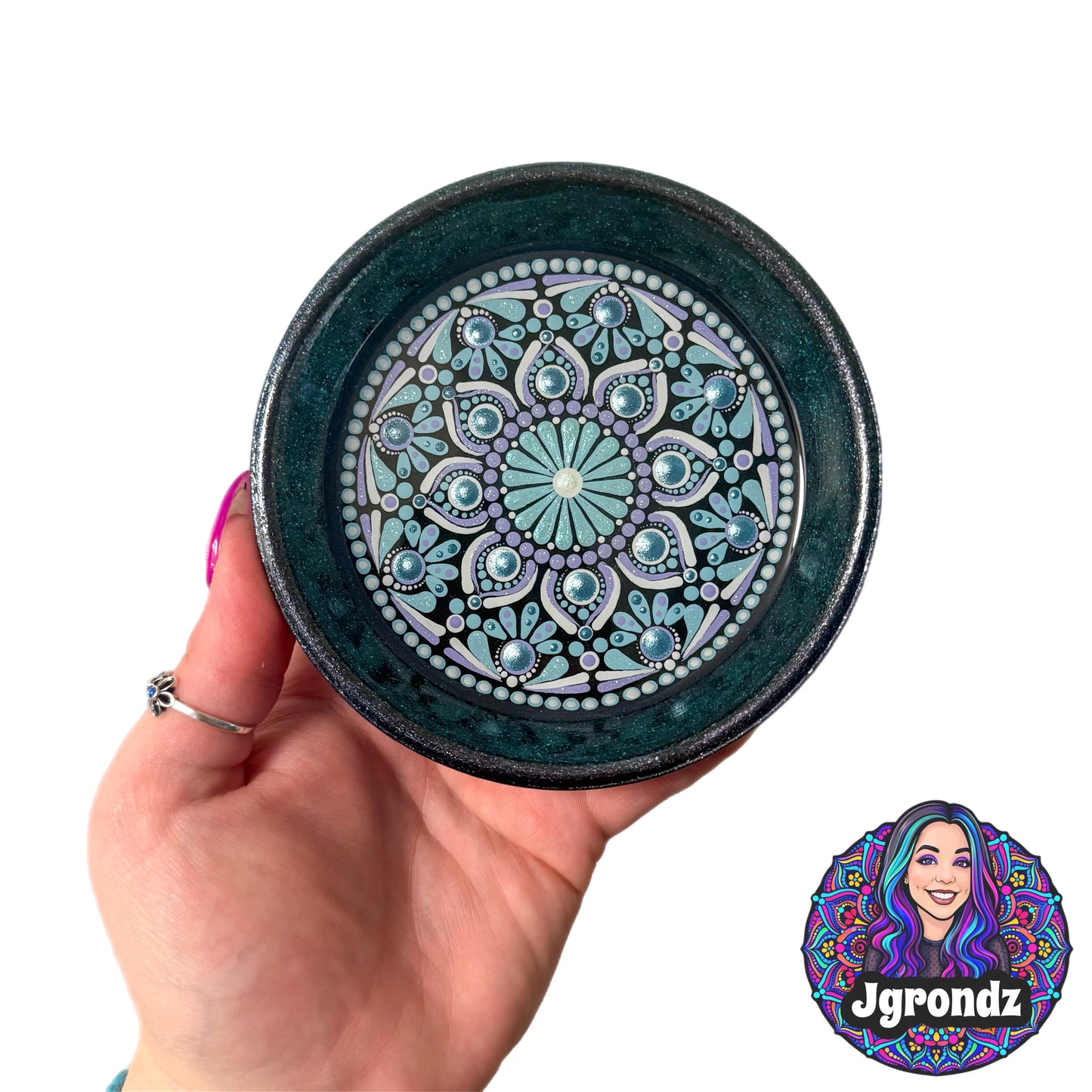 4” Mandala Trinket/Jewelry Dish