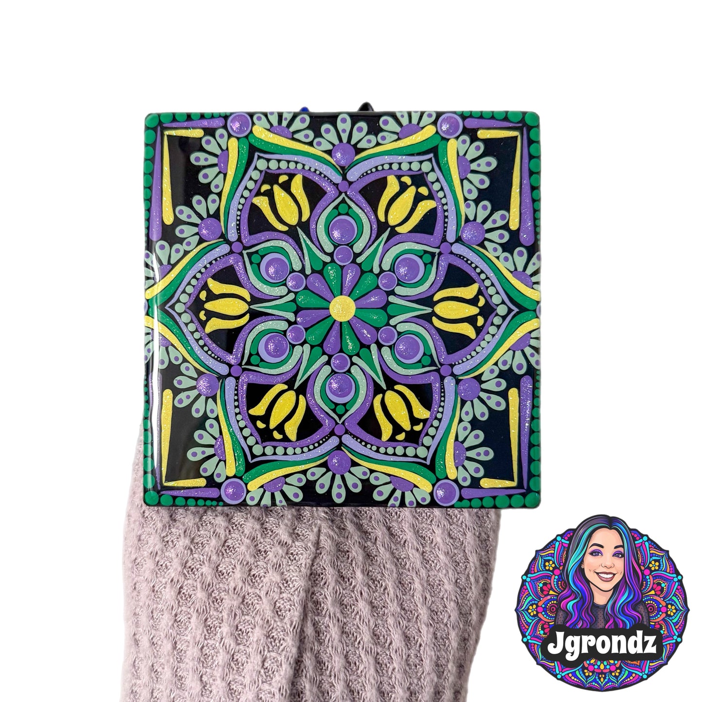 Tulip Mandala Coaster