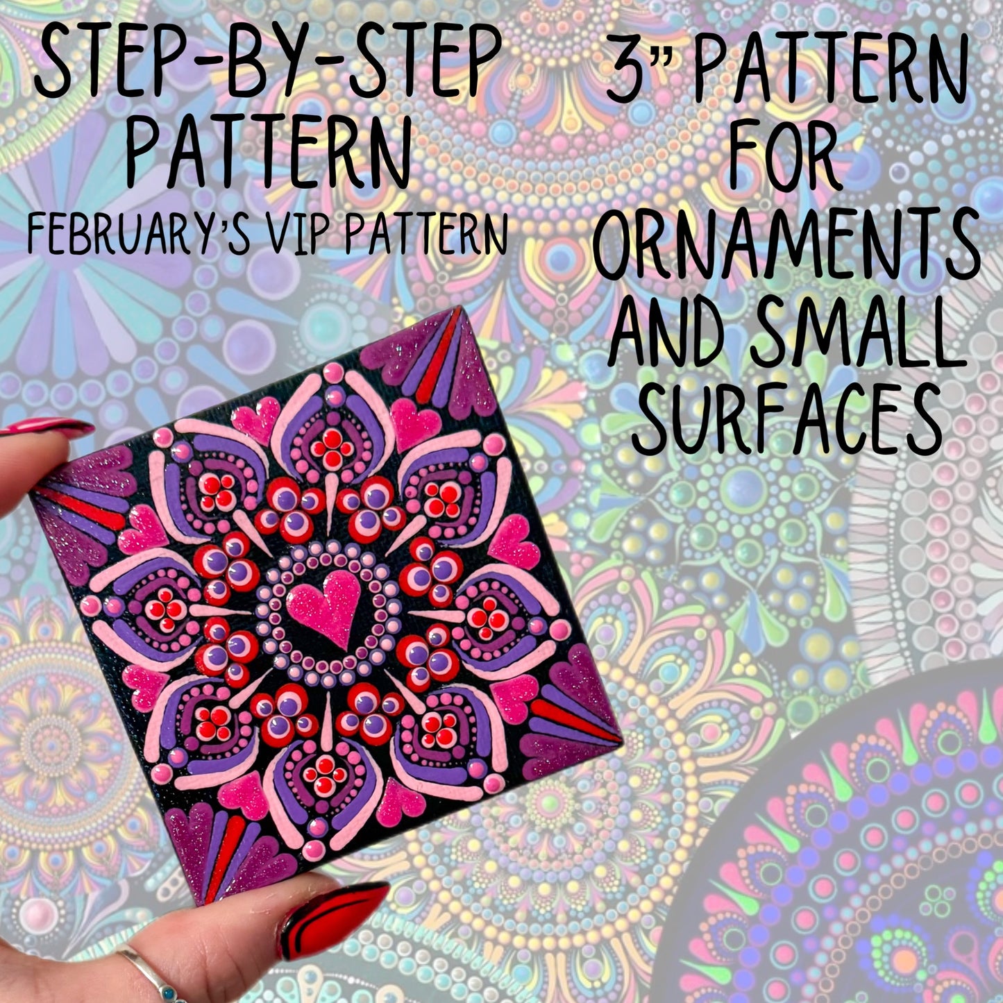 3" Mandala Pattern