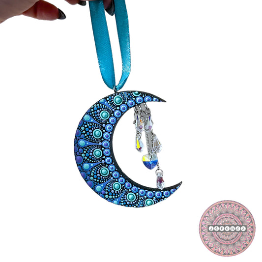 Mandala Moon Suncatcher