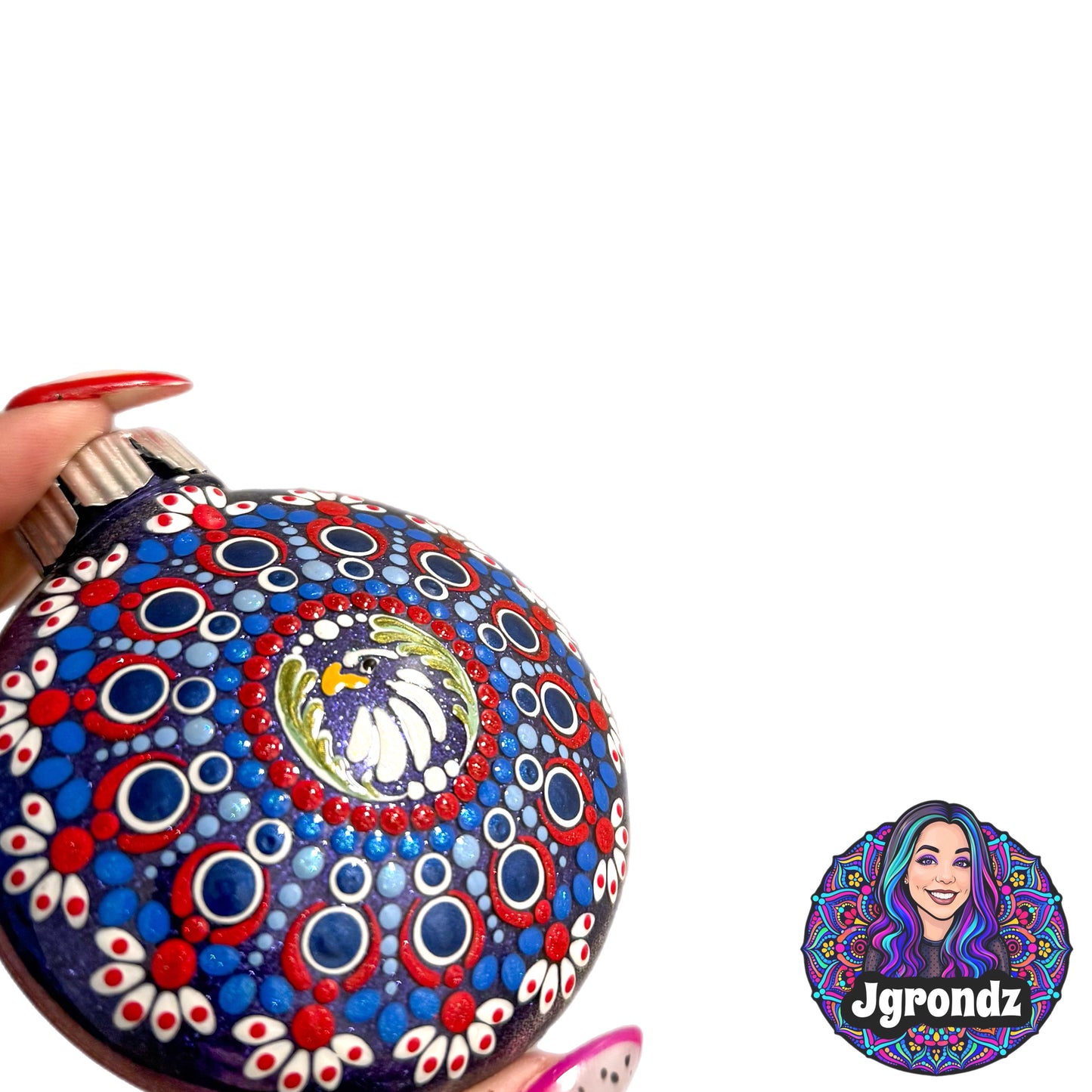 3” 250th Anniversary Mandala Ornament