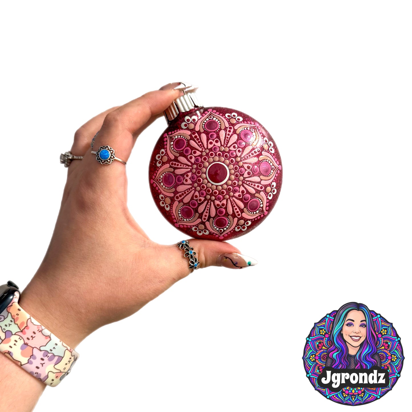 3” Mandala Ornament
