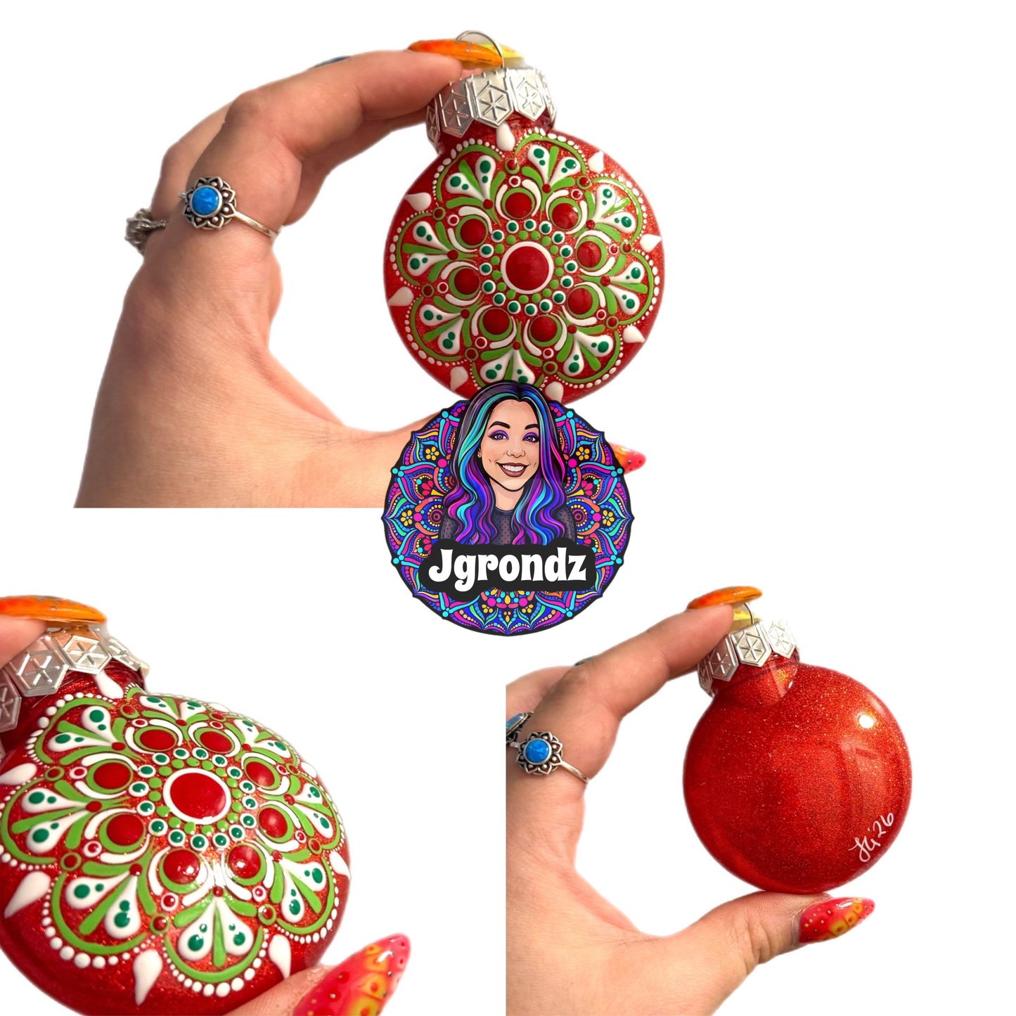 Mini Mandala Ornament