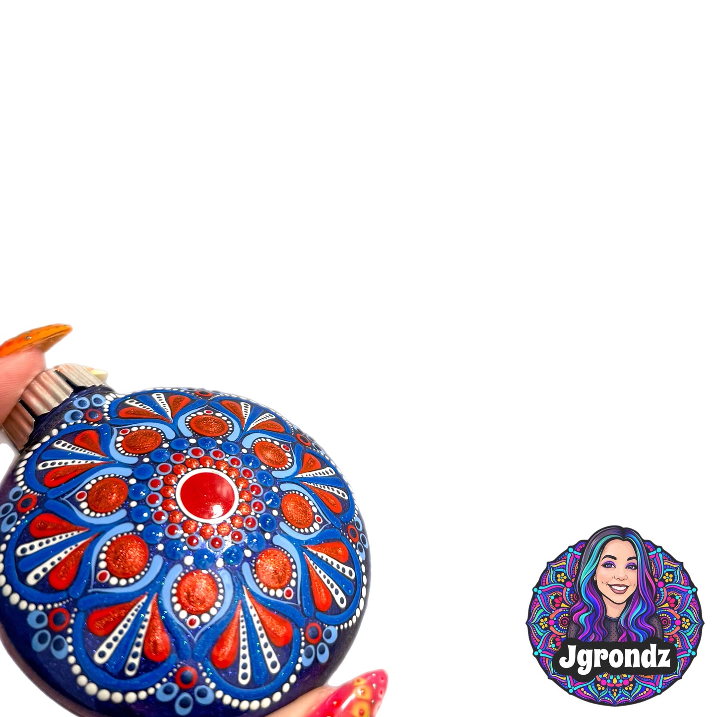 3” Mandala Ornament