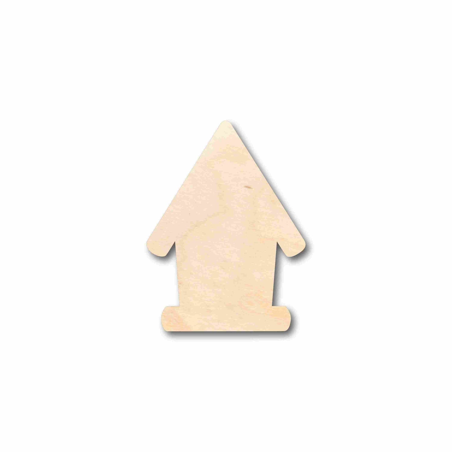 Unfinished Wood Bird House Silhouette - Craft- up to 46" DIY