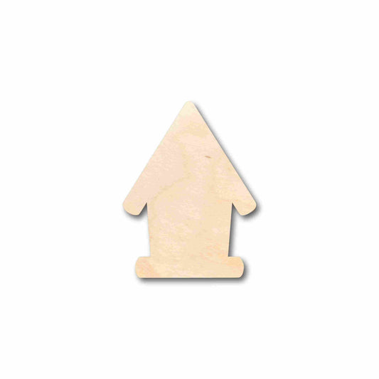 Unfinished Wood Bird House Silhouette - Craft- up to 46" DIY
