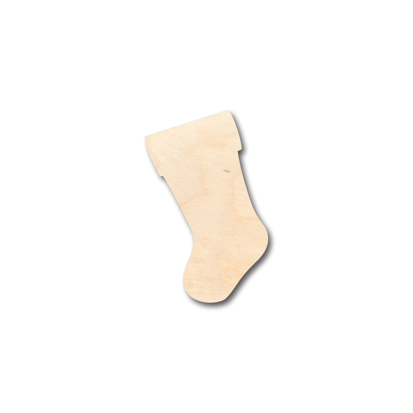 Unfinished Wood Christmas Stocking Shape - Craft - up to 46" DIY