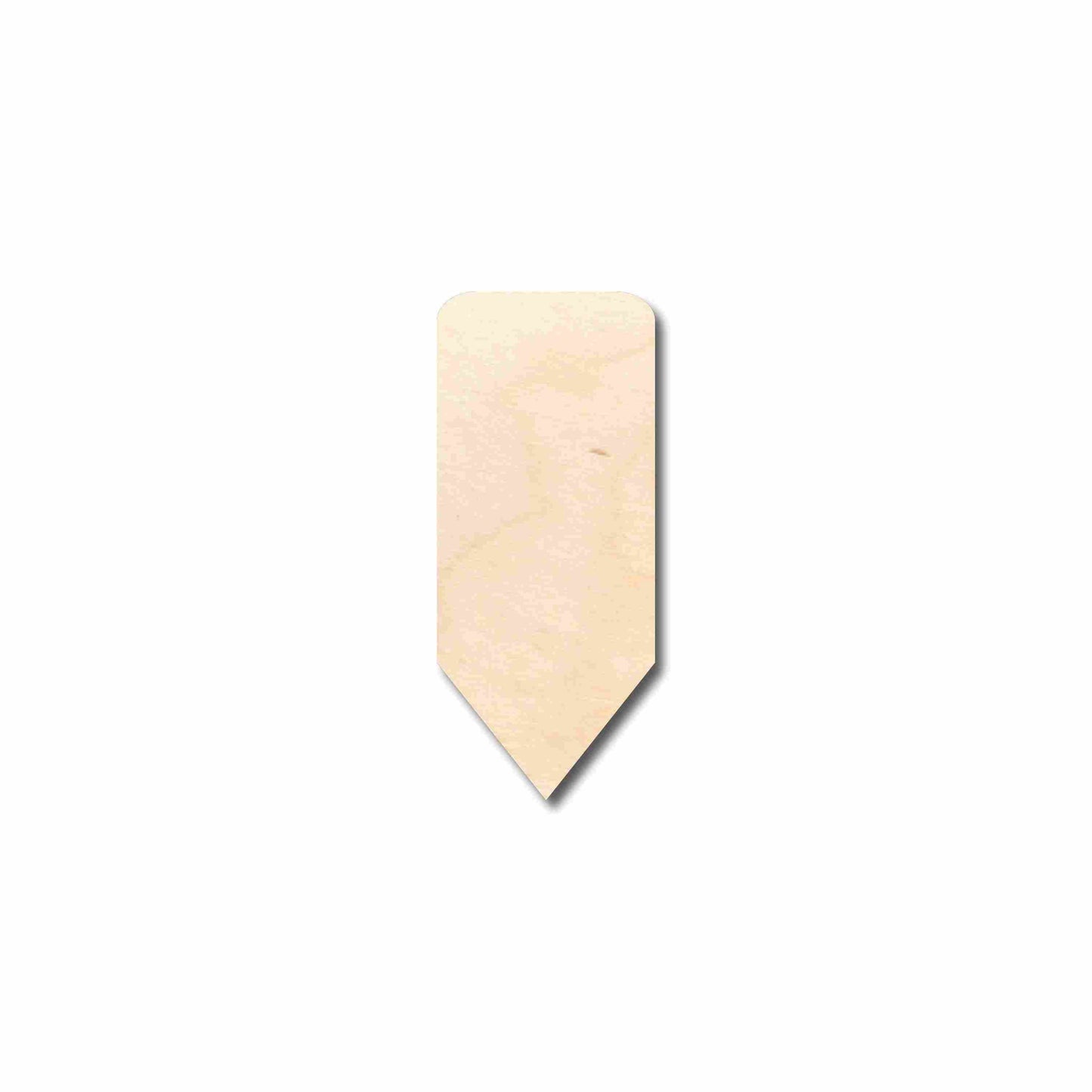 Unfinished Wood Fat Pencil Silhouette - Craft- up to 46" DIY
