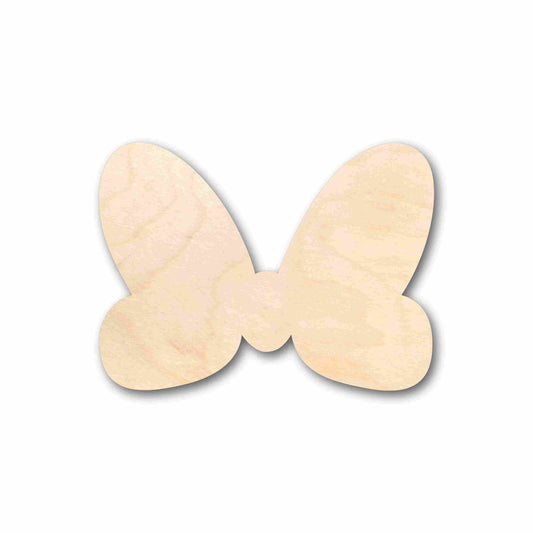 Unfinished Wood Hair Bow Silhouette - Craft- up to 46" DIY