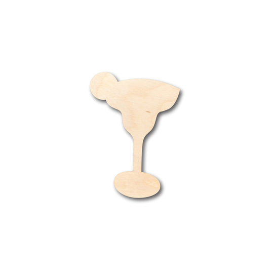 Unfinished Wood Lime Margarita Glass Shape - Craft - up to 46" DIY