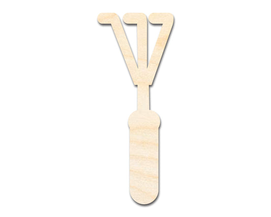 Unfinished Garden Rake Shape | DIY Craft Cutout | up to 46" DIY