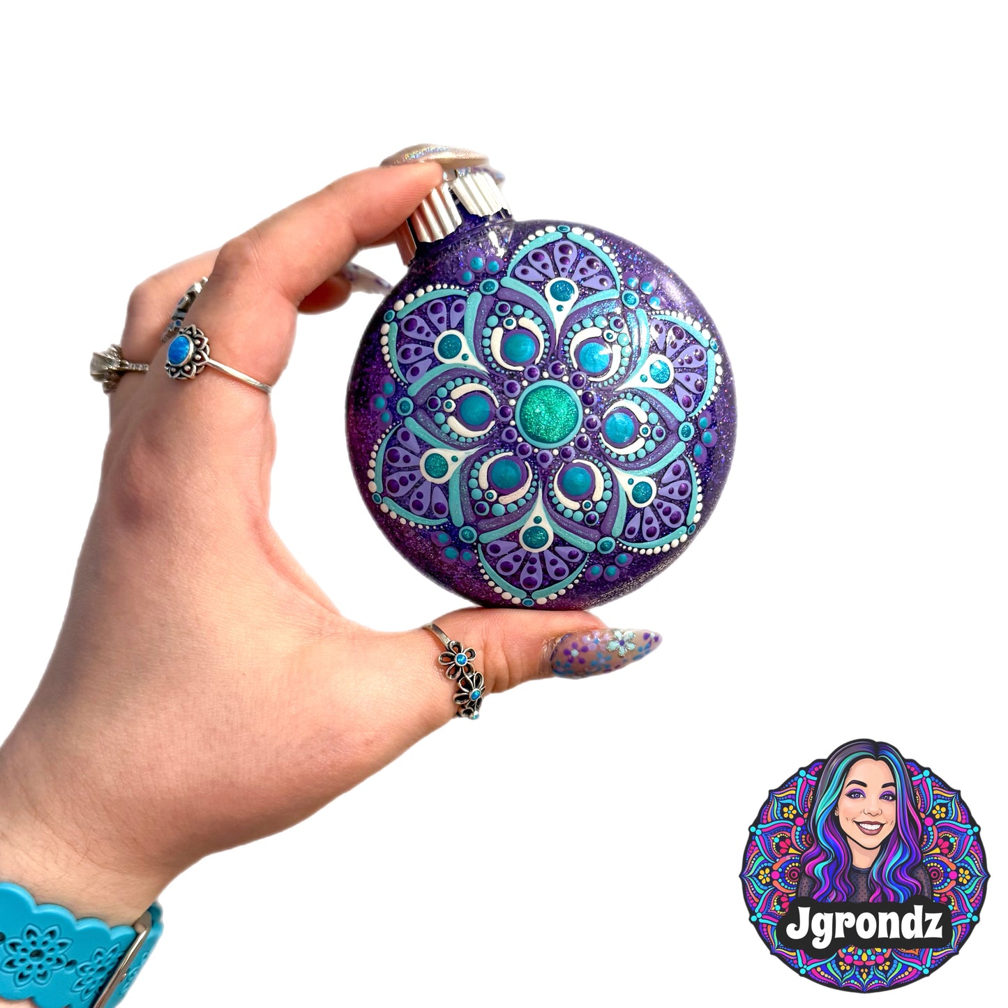 3” Mandala Ornament