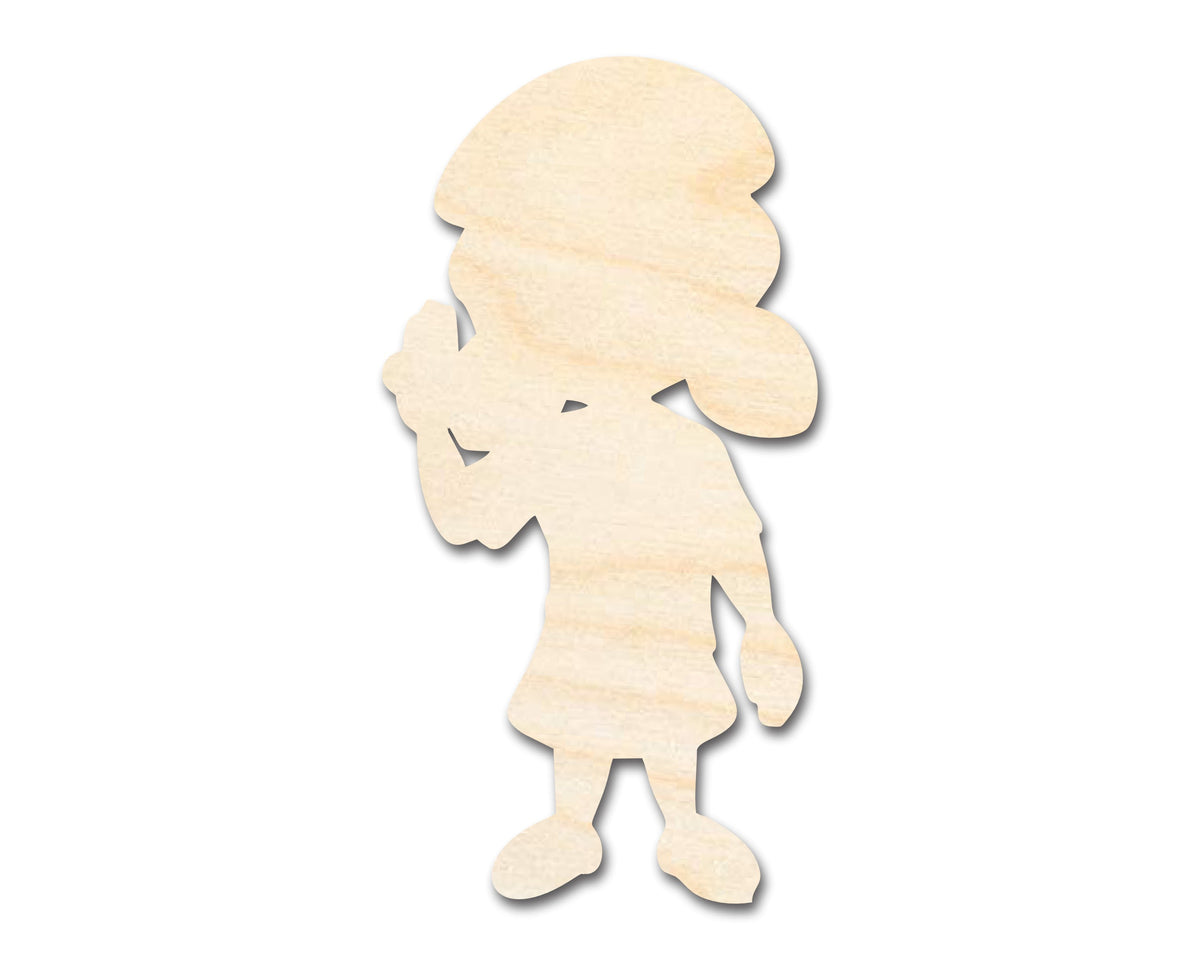 Unfinished Wood Scout Girl Silhouette | DIY Craft Cutout | up to 46" DIY