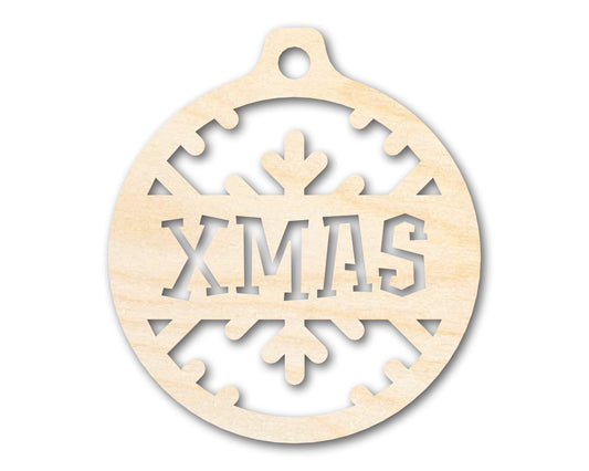 Unfinished Wood Xmas Ornament Shape - Craft - up to 46" DIY