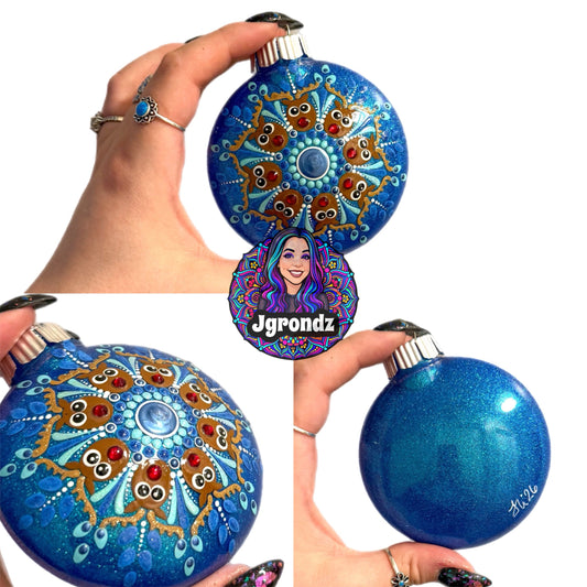 3” Reindeer Mandala Ornament