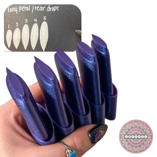 Long Teardrop/Petal Dotting Tools