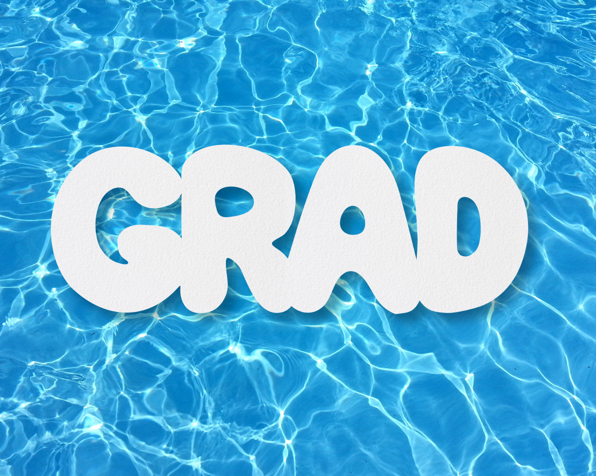 Foam Graduation Symbols & Numbers | Large Foam Cutouts |  2" Thick | up to 46"