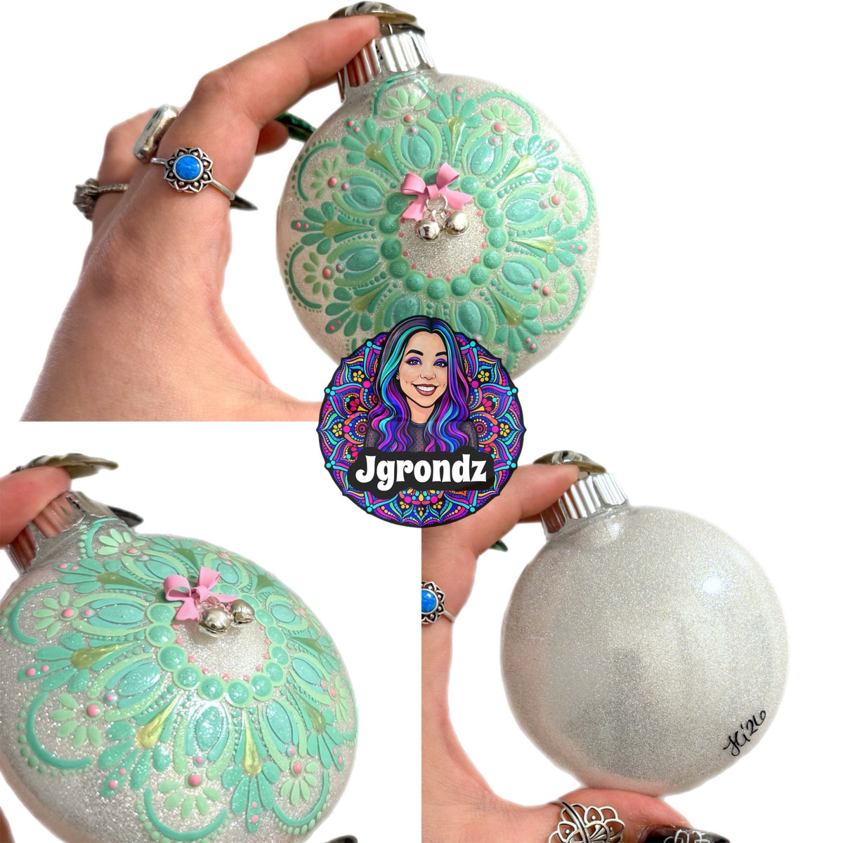 3” Wreath Mandala Ornament