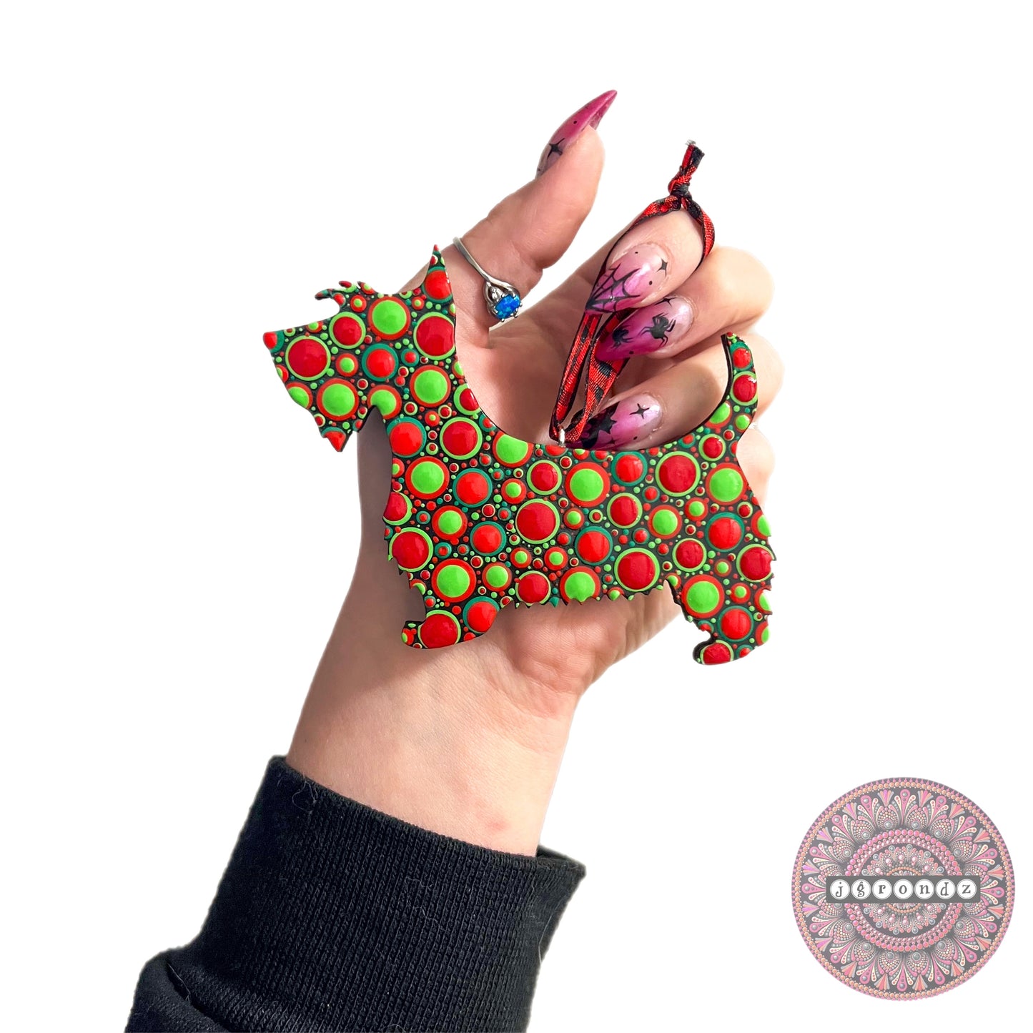 Dog Wooden Shape Ornaments
