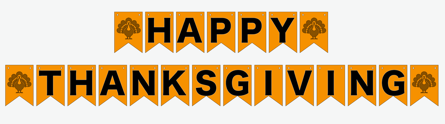Thanksgiving Banner (svg file)