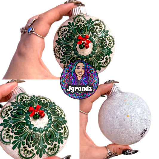 3” Wreath Mandala Ornament