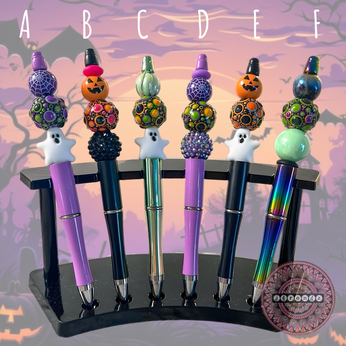 Spooky Dottie Pen