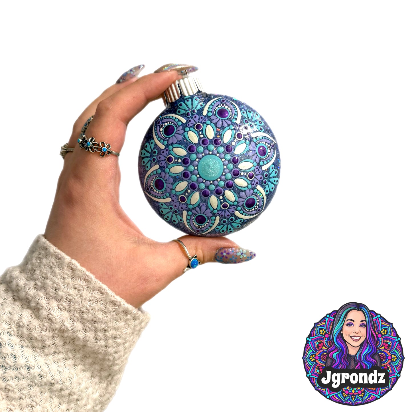 3” Mandala Ornament