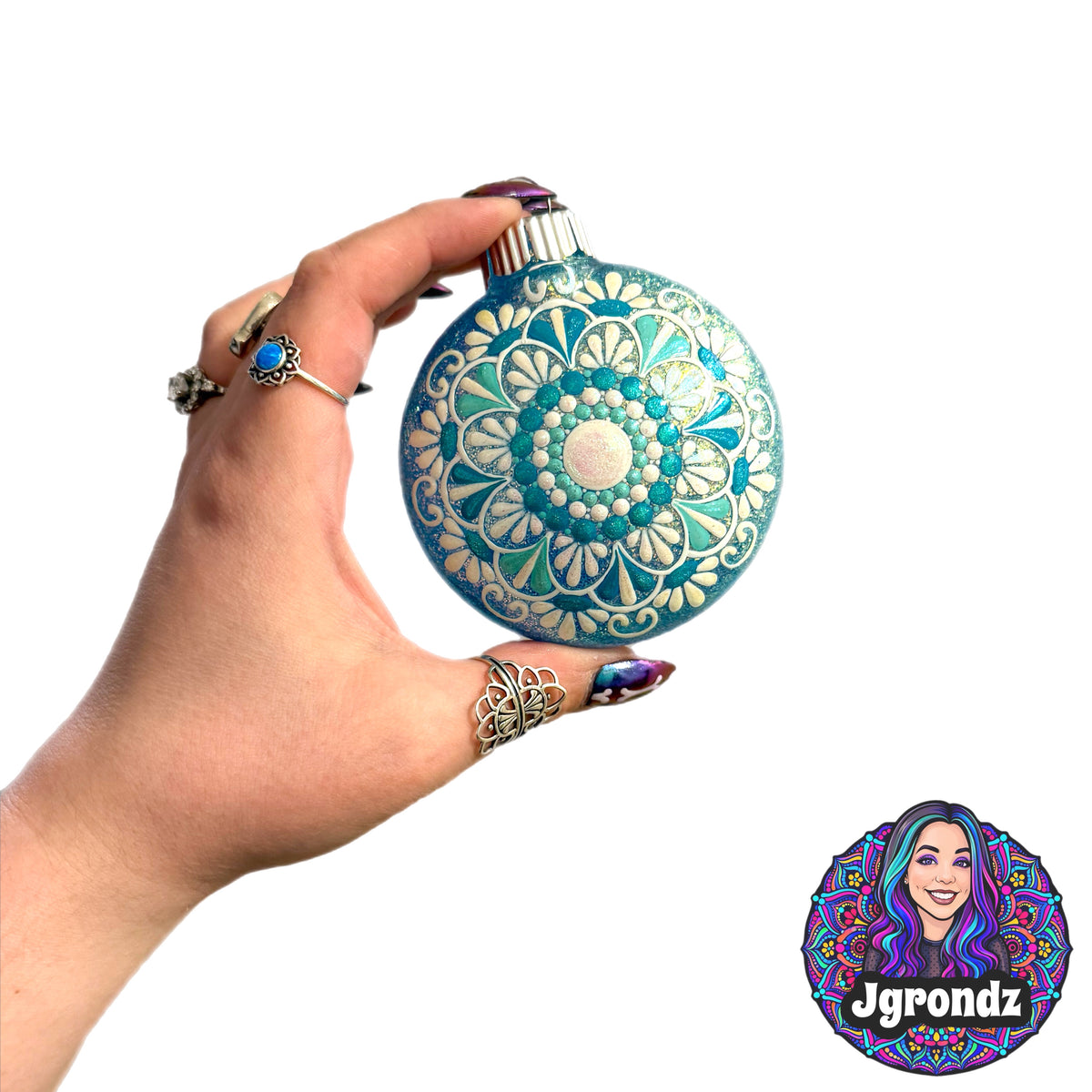 3” Mandala Ornament