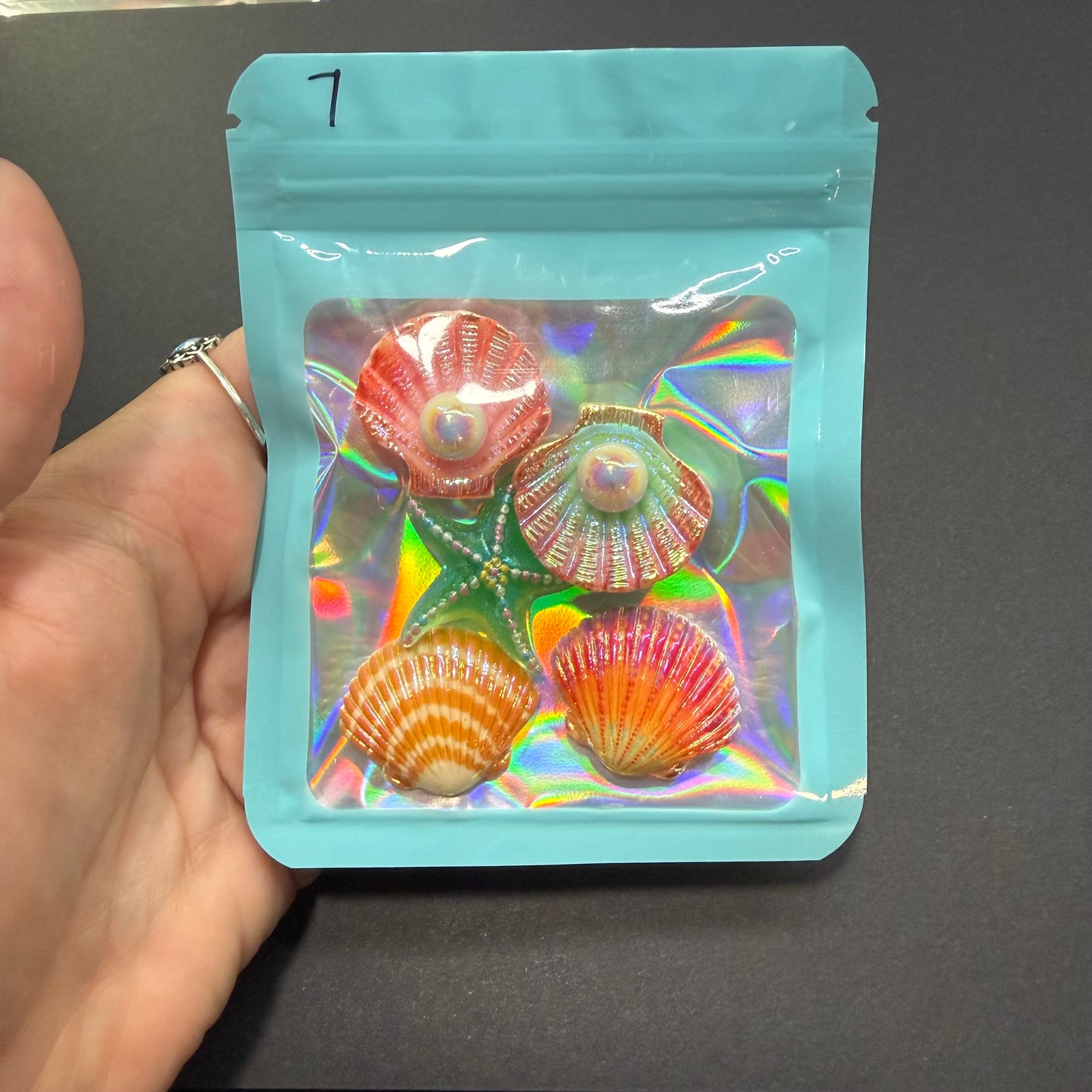 Seashells for July’s project