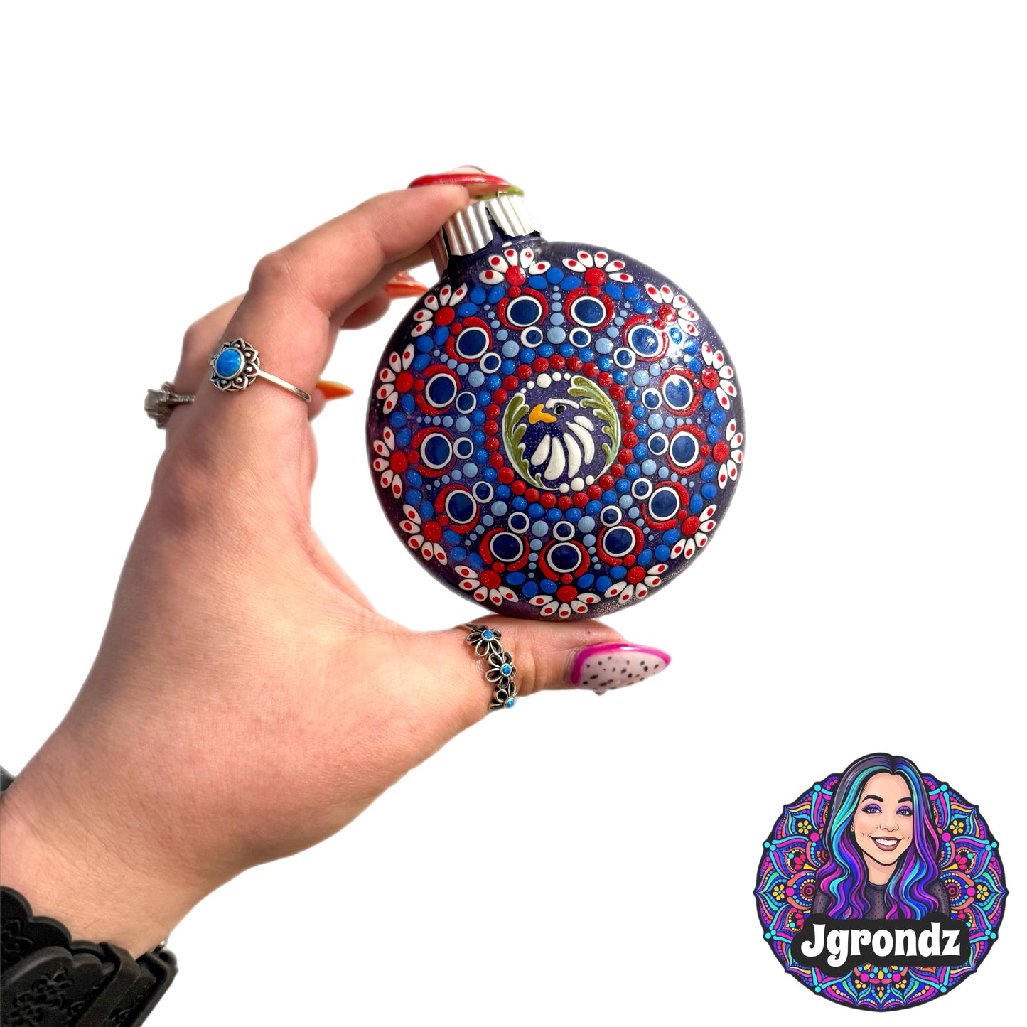 3” 250th Anniversary Mandala Ornament