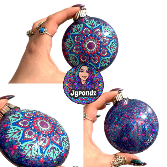 3” Mandala Ornament