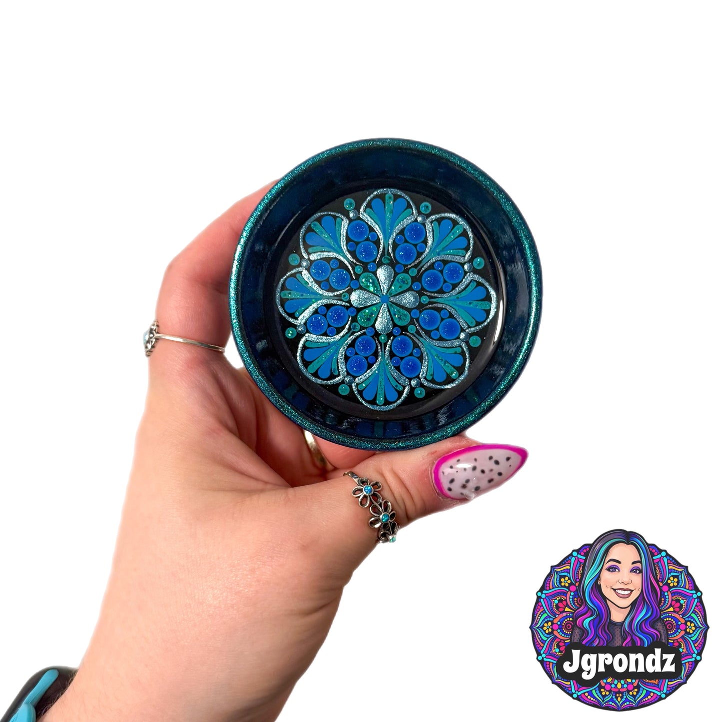 3” Mandala Trinket/Jewelry Dish