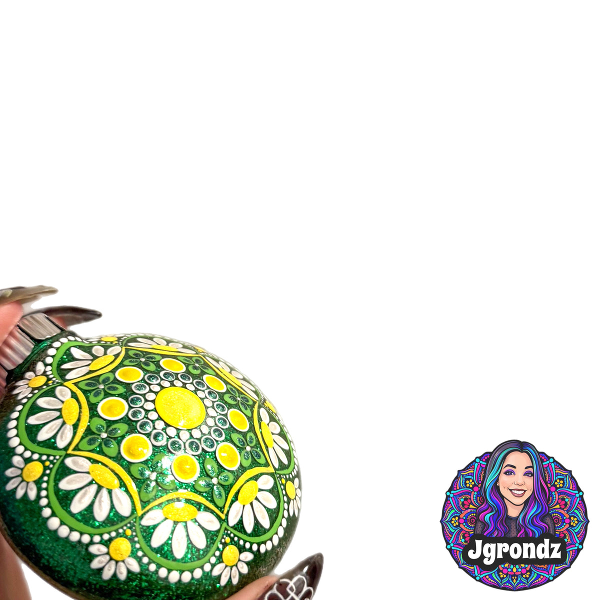 3” Daisy Mandala Ornament