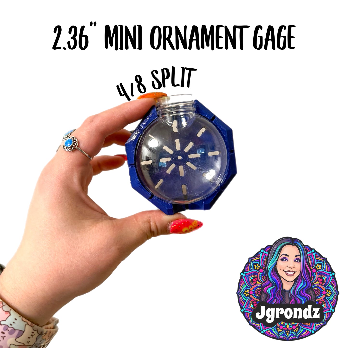 2.36” Flex Disc Mini Ornament Guideline Gage (Copy)