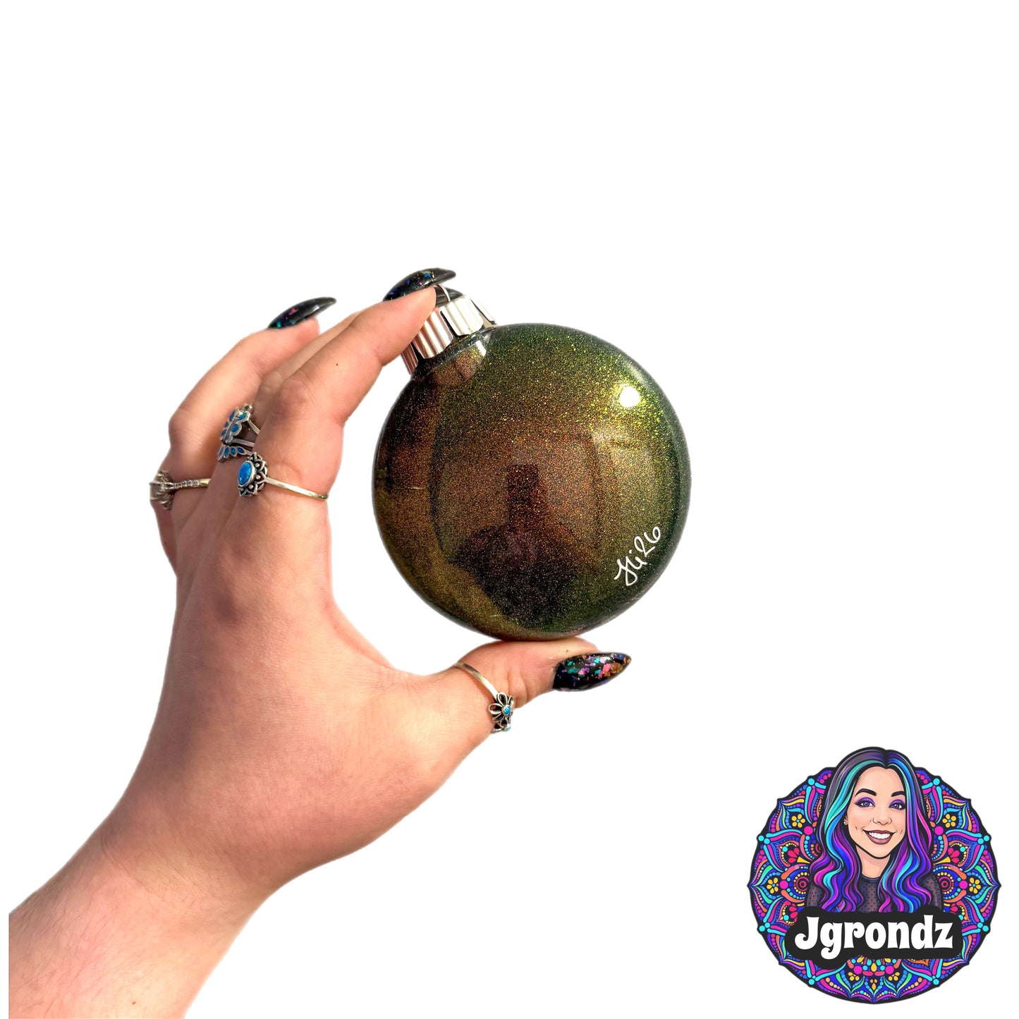 3” Reindeer Mandala Ornament