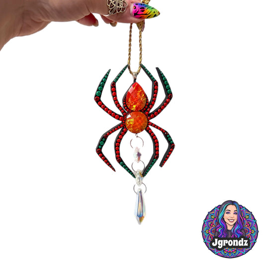 Christmas Spider Ornament