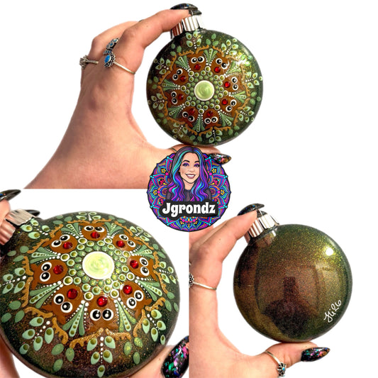 3” Reindeer Mandala Ornament
