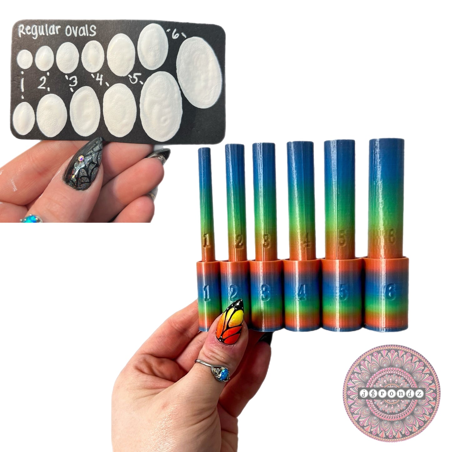 Regular Oval Dotting Tools