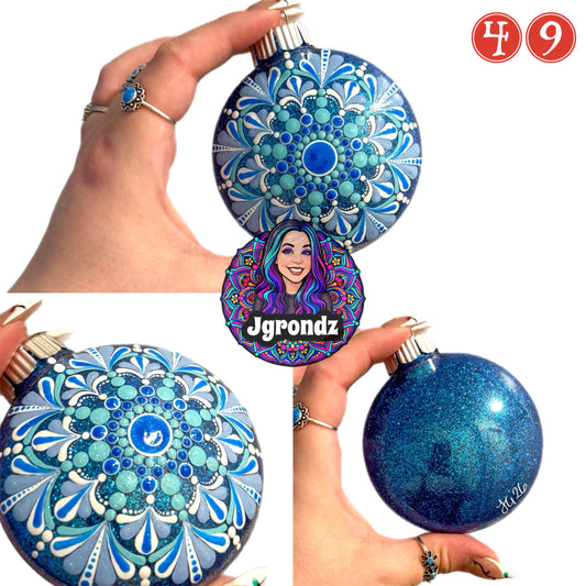3” Mandala Ornament