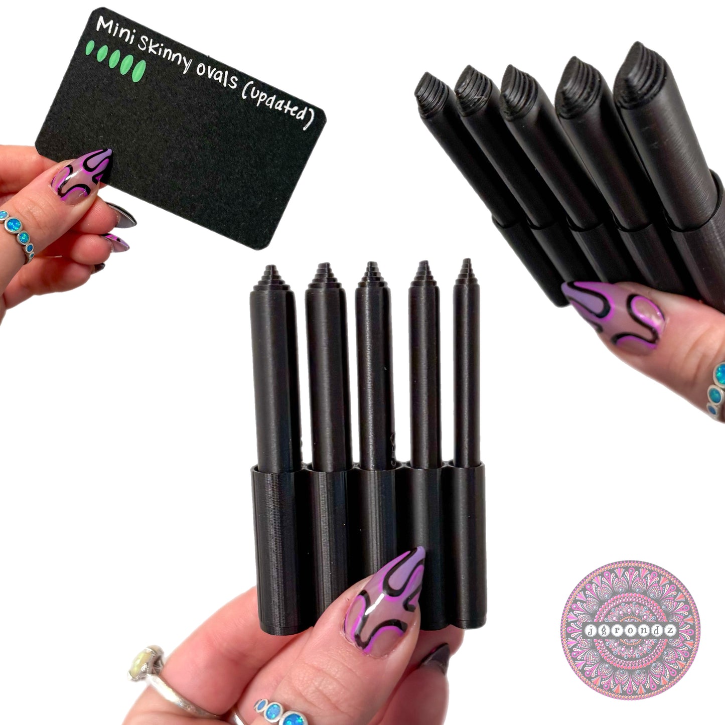Mini Skinny Oval Dotting Tools