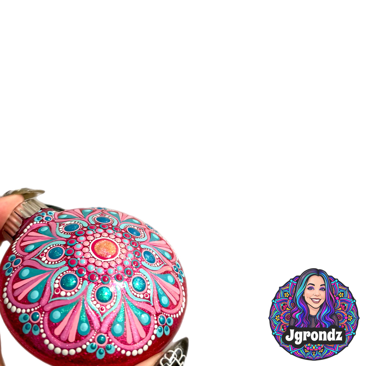 3” Mandala Ornament