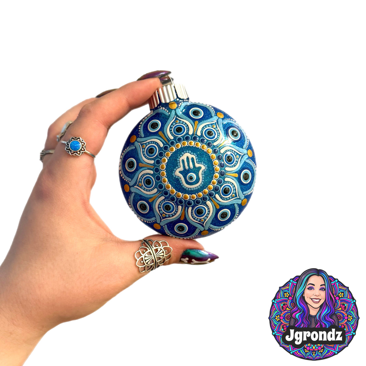 3” 🧿 🪬 Mandala Ornament