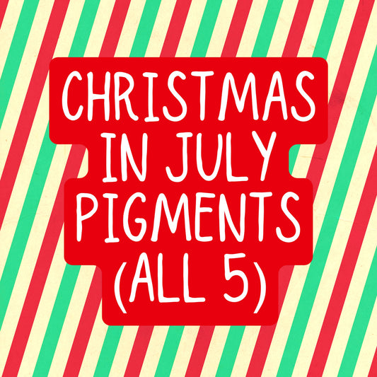 Christmas In July Pigments (all 5)
