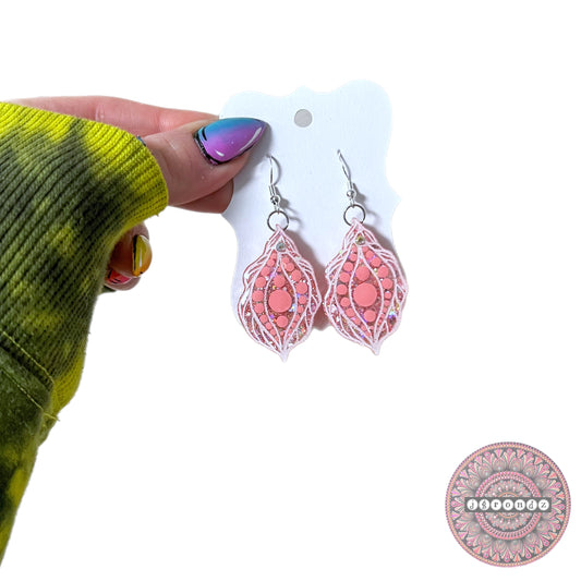 Vajangles - Dot Art Vagina Earrings
