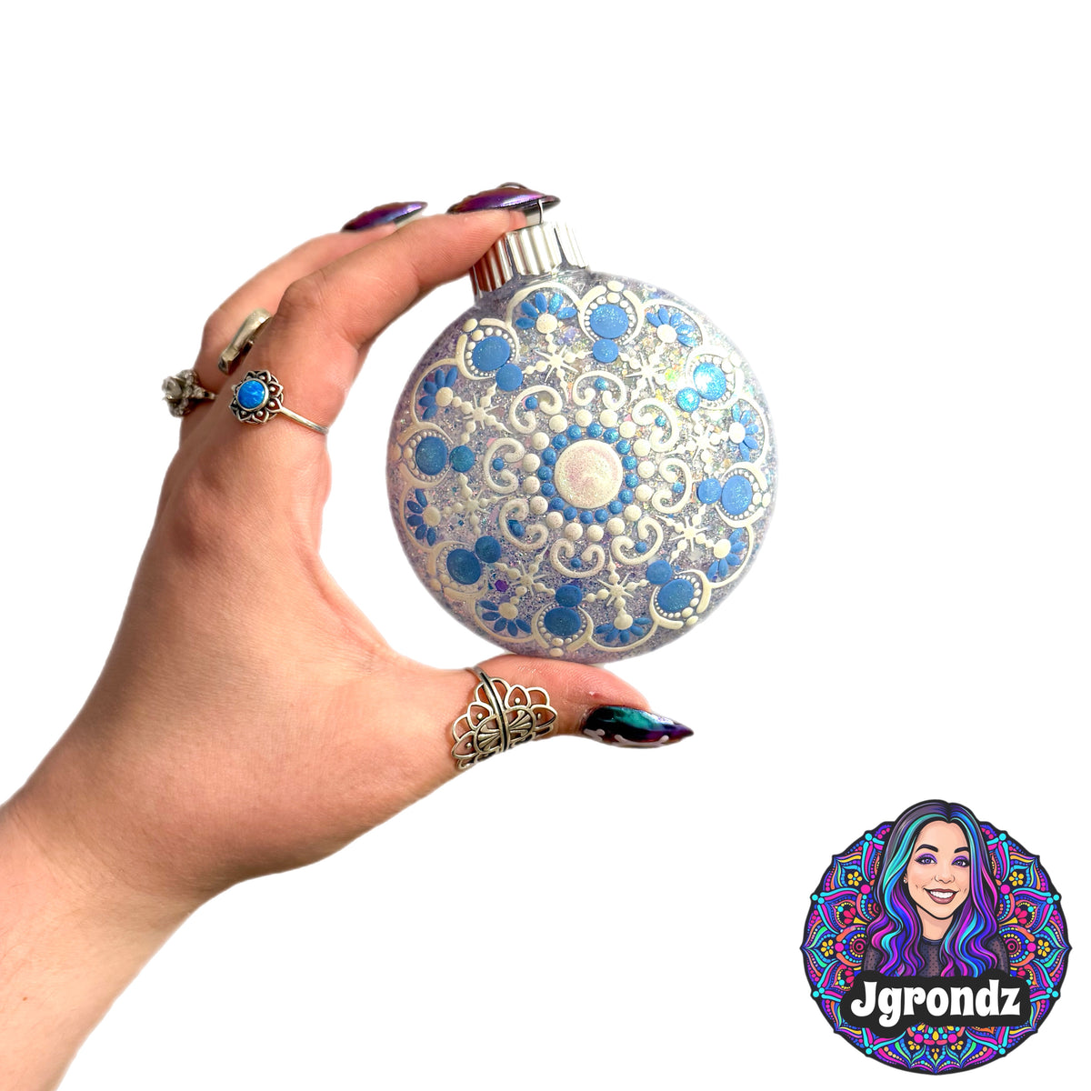 3” Mandala Ornament
