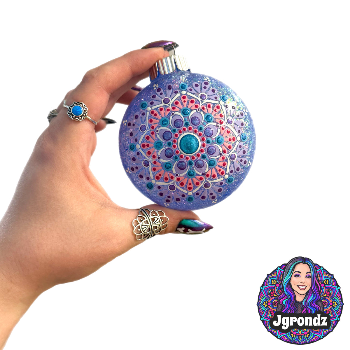3” Mandala Ornament