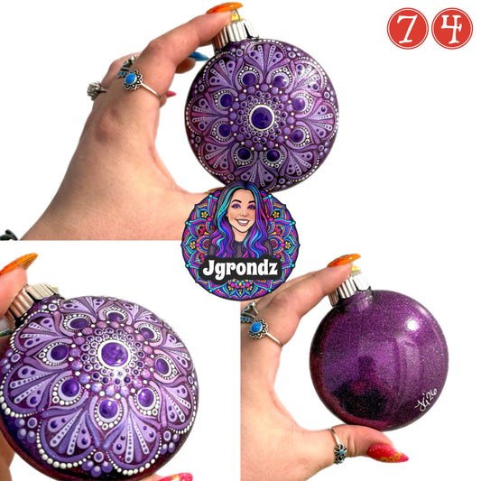 3” Mandala Ornament