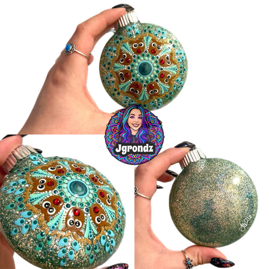 3” Reindeer Mandala Ornament