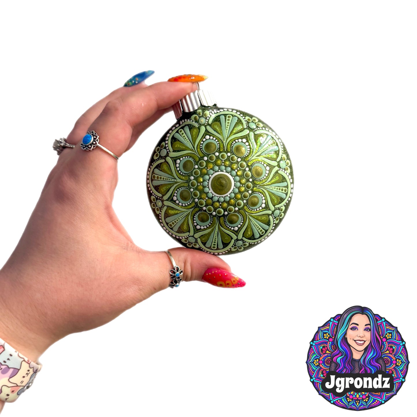 3” Mandala Ornament