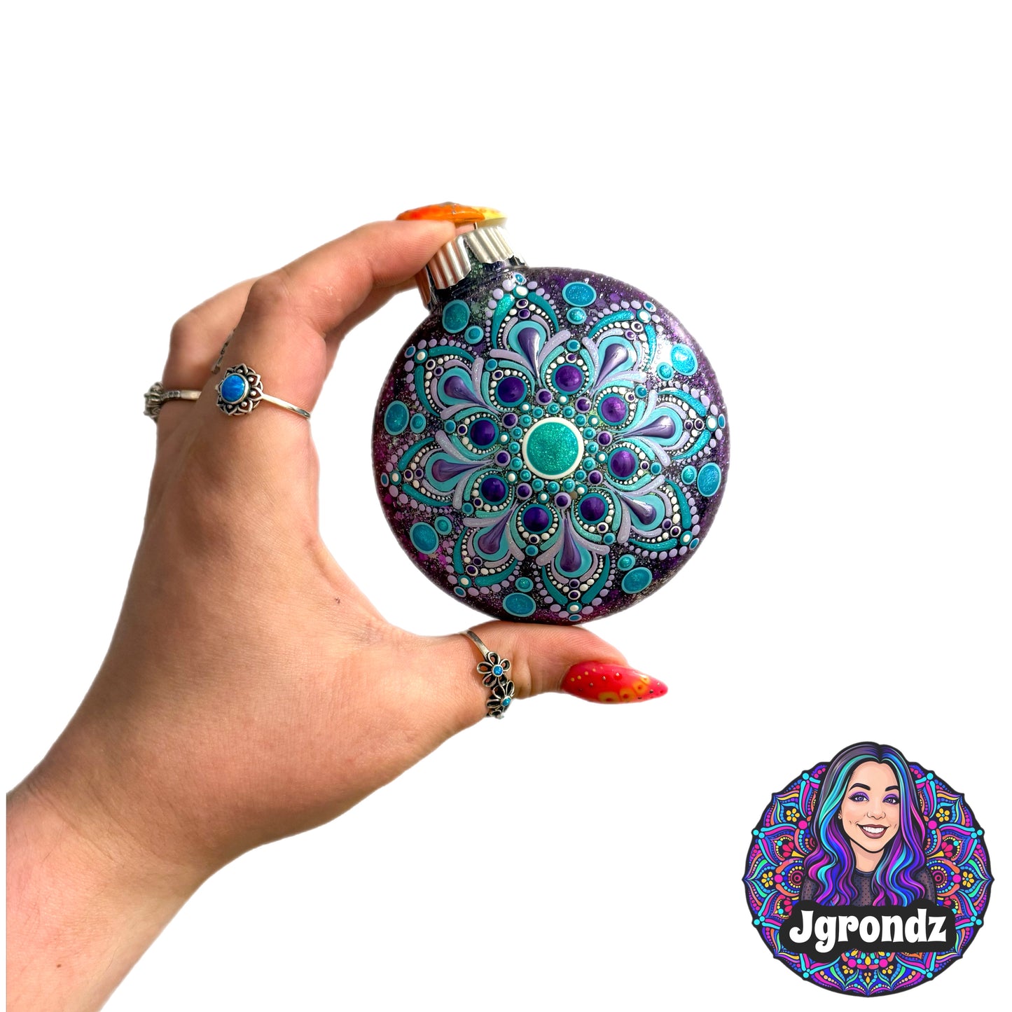 3” Mandala Ornament